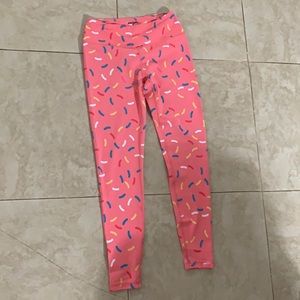FMFM PINK DONUT LEGGINGS